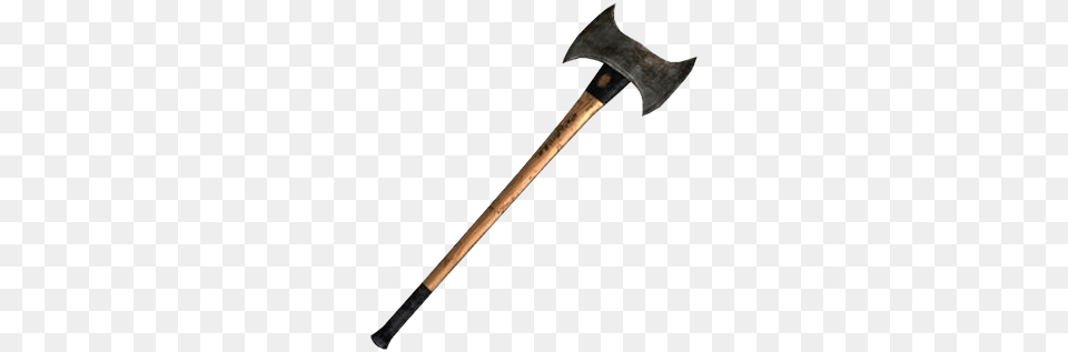 Double Headed Axe, Device, Tool, Weapon Png Image