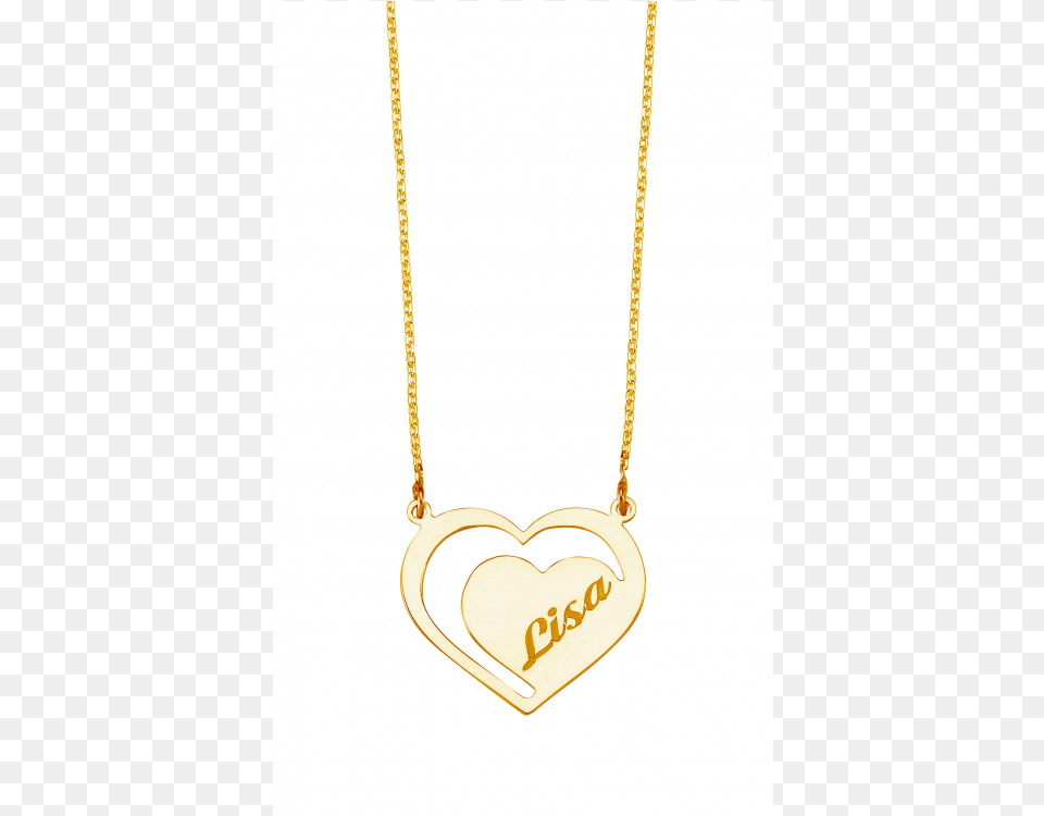 Double Heart, Accessories, Jewelry, Necklace, Pendant Free Transparent Png