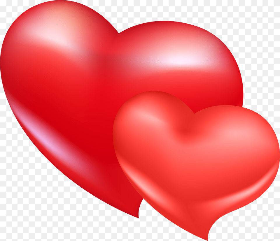 Double Heart Emoji Red Png