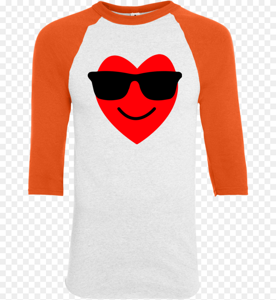 Double Heart Emoji Sweatshirt, Accessories, Sunglasses, Sleeve, T-shirt Png