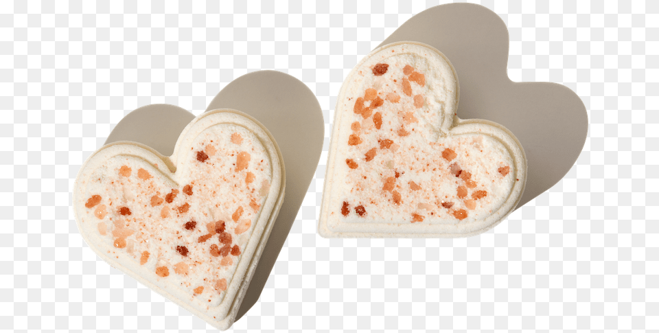 Double Heart Lovely, Cream, Dessert, Food, Ice Cream Png Image