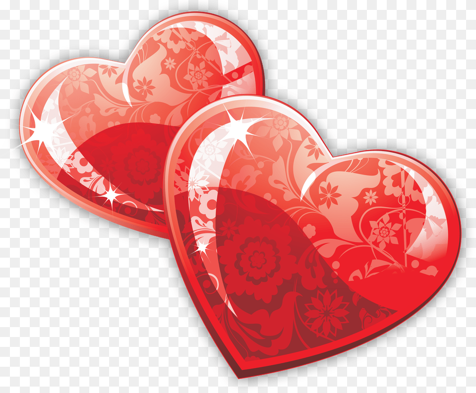 Double Heart Of Love Double Hearts Hd, Symbol Png Image