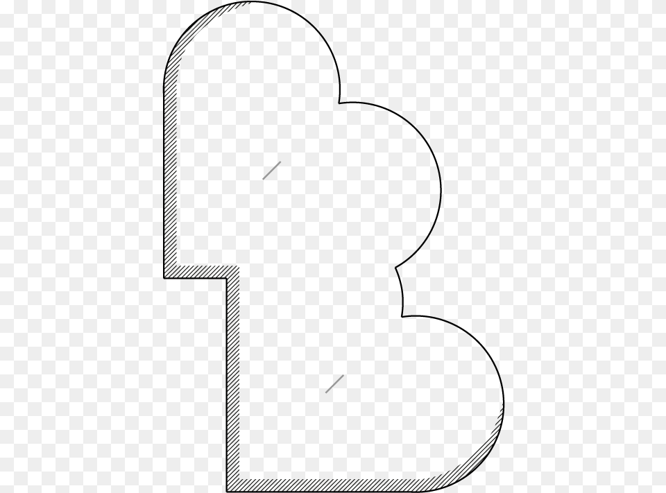 Double Heart Line Art Free Png