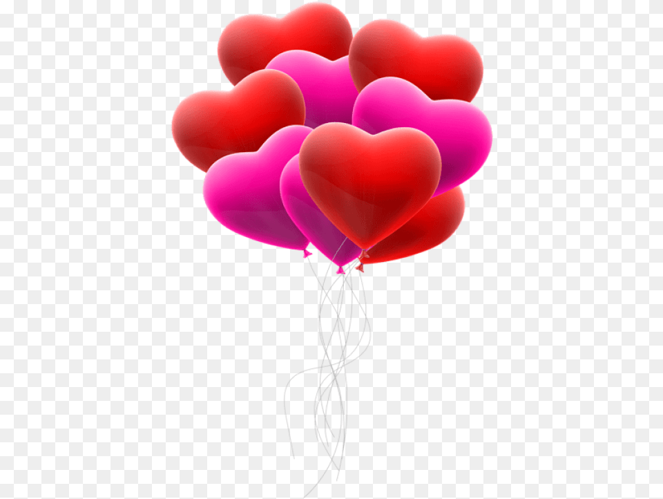 Double Hearts Clipart, Balloon Free Png