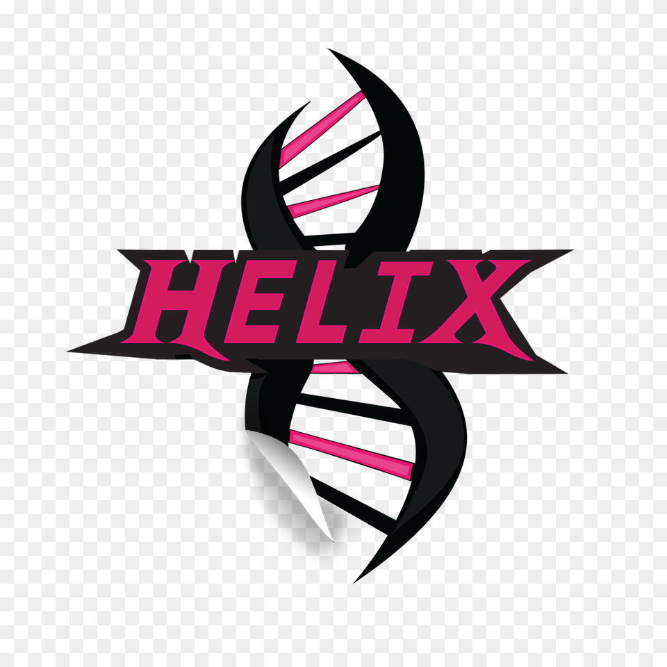 Double Helix Esports Sticker, Logo, Cross, Symbol Free Png