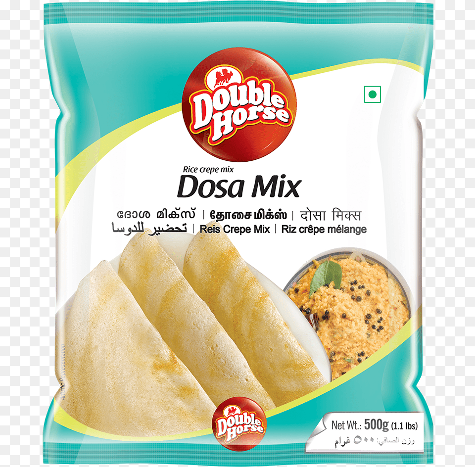 Double Horse Dosa Mix, Bread, Food, Pancake Free Transparent Png