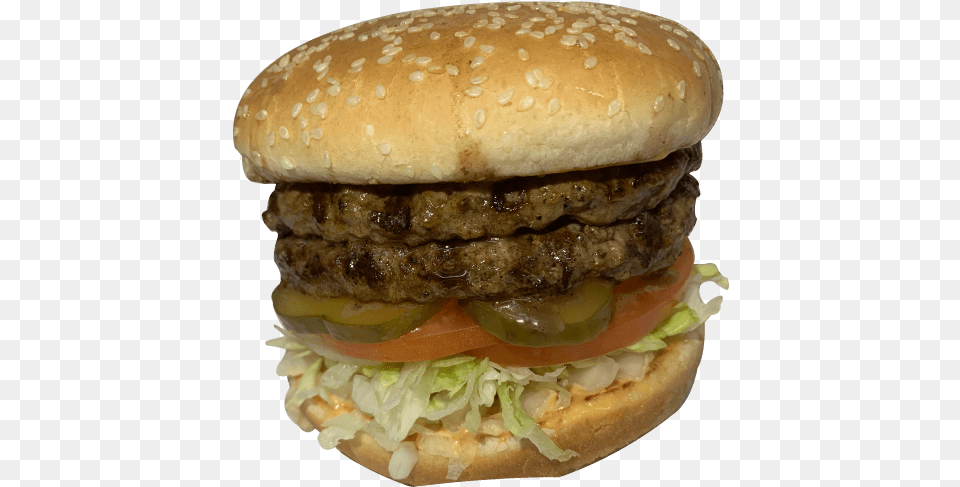 Double Jumbo Burger At Triangle Drive In Fresno Ca Triangle Drive In, Food Png Image