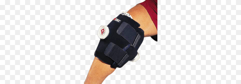 Double Knee Ice Pack And Wrap Proseries Knee Double Ice Wrap Hot And Cold Therapy, Baseball, Baseball Glove, Clothing, Glove Free Png Download