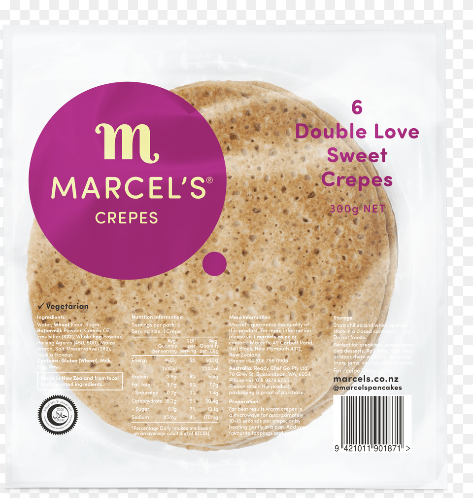 Double Love Sweet Crepes Marcels Marcel Crepes Free Png Download