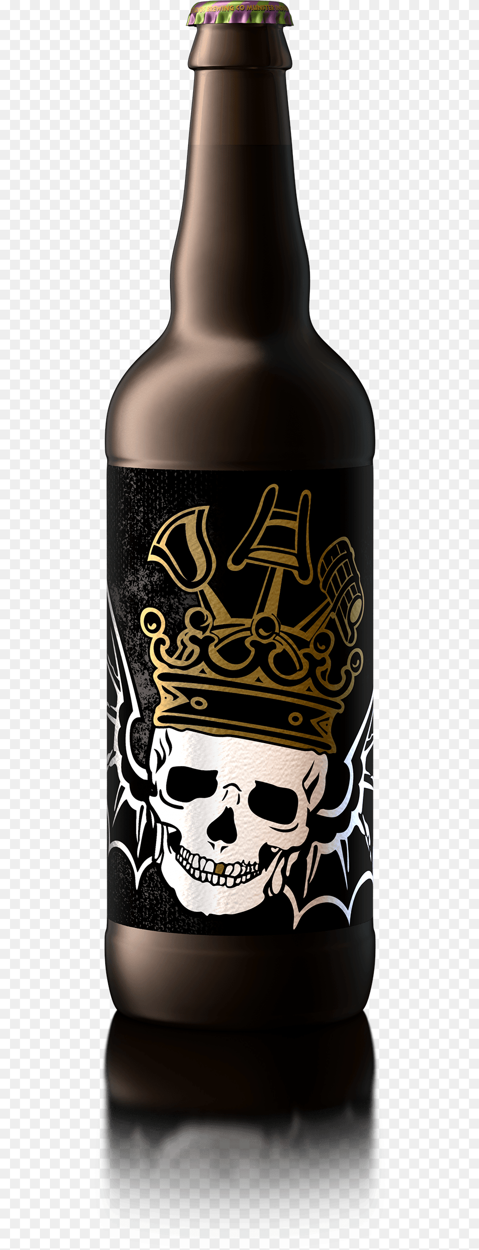 Double Man Bun Three Floyds, Alcohol, Beer, Beverage, Beer Bottle Png Image