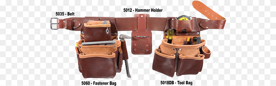 Double Outer Bag On The Tool Bag Occidental Leather, Accessories, Belt, Strap Free Png