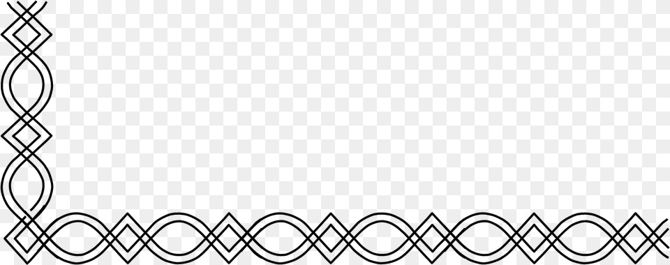 Double Ovaldiamond Border Line Art, Pattern Png