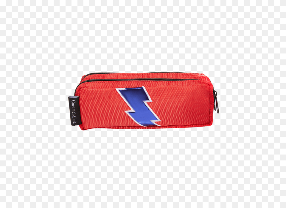 Double Pencil Case Red Lightning Coin Purse, First Aid, Accessories Png