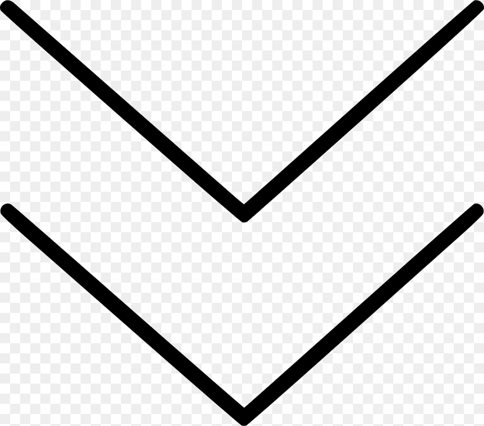 Double Pointers Line Down, Envelope, Mail, Device, Grass Png