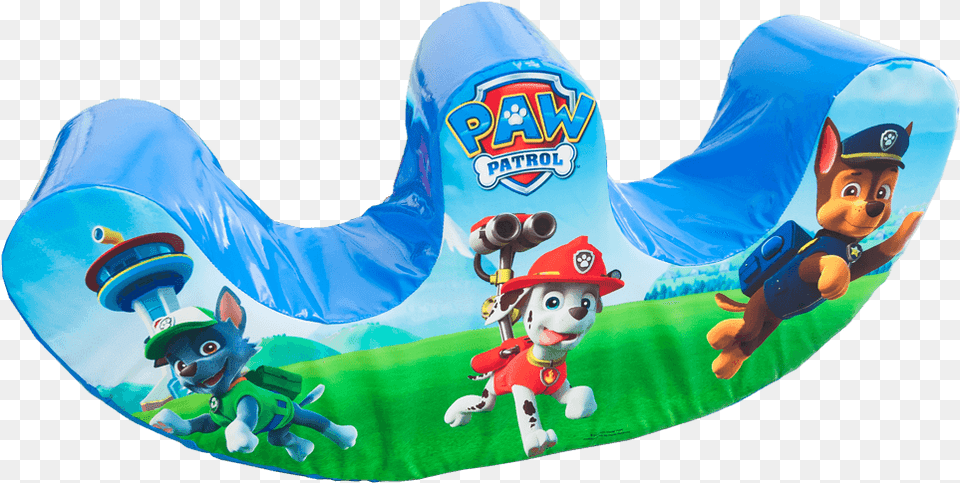 Double Rocker Paw Patrol Inflatable, Baby, Person Free Png Download