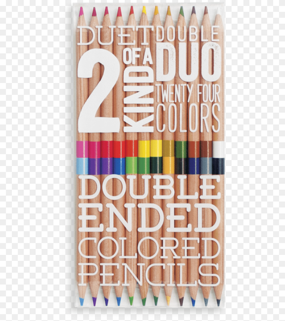 Double Sided Colored Pencils, Book, Publication, Pencil Free Png