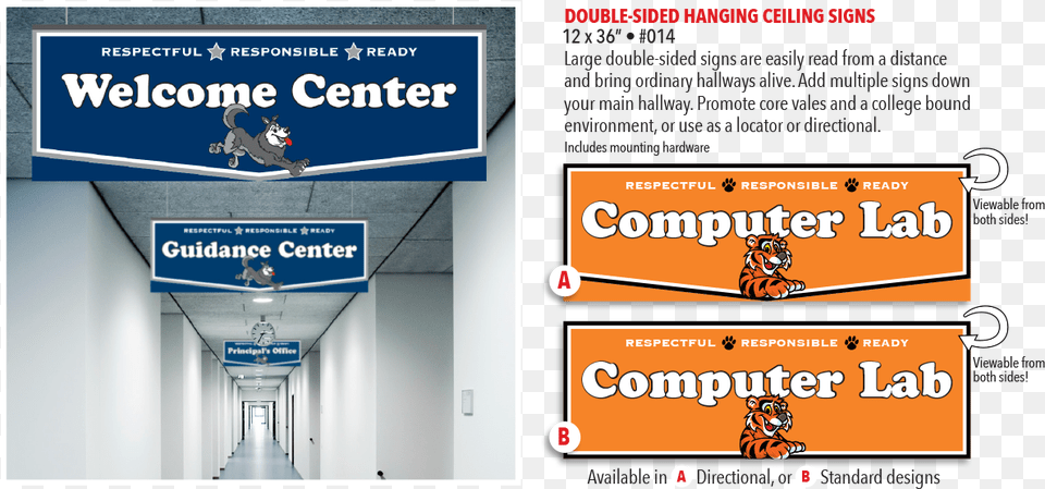 Double Sided Hanging Ceiling Signs Double Sided Hanging Signs, Advertisement, Poster, Architecture, Building Free Png