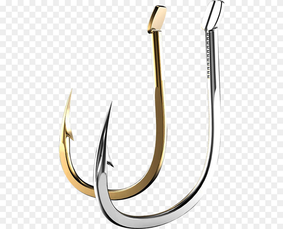 Double Slot Ghost Teeth Ise Ni Fish Hook Blood Tank Earrings, Electronics, Hardware, Smoke Pipe Free Png Download