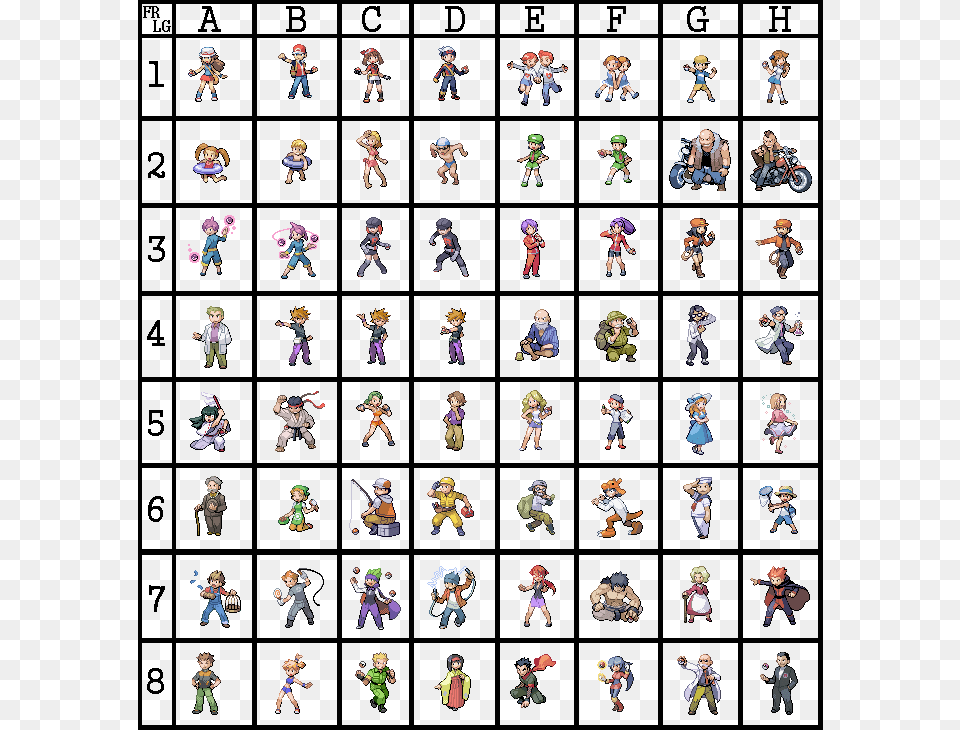 Double Sprites Count As Two Requests Pokemon Sprites Trainer Frlg, Person, Dancing, Leisure Activities, Machine Free Png