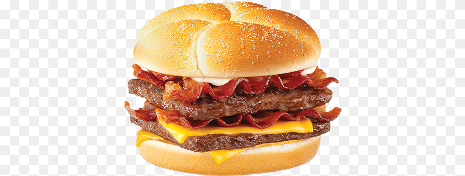 Double Stacker New Wendyu0027s Son Of Baconator Burger, Food Free Transparent Png