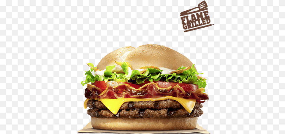 Double Steakhouse Burger King, Food Png