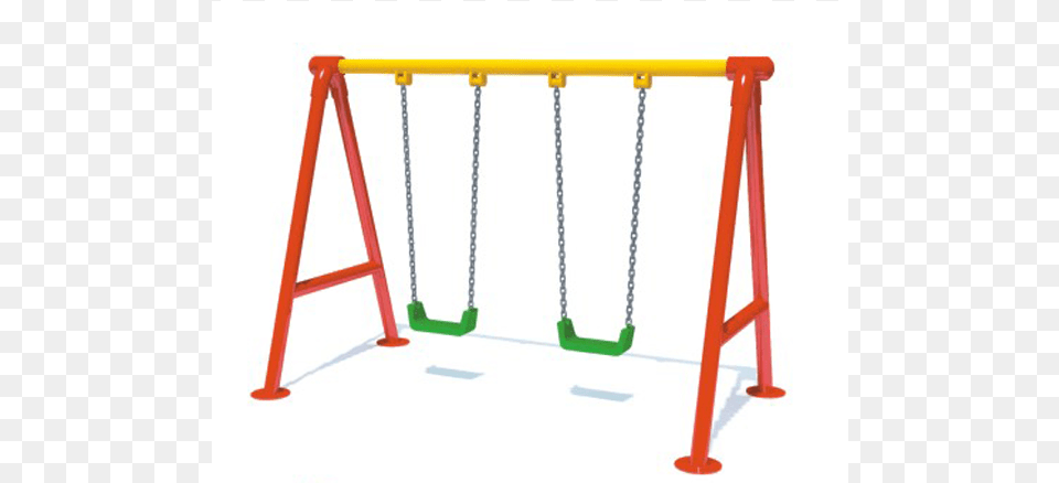 Double Swings Outdoor Playground Garden Swing Set For Swing, Toy Free Transparent Png
