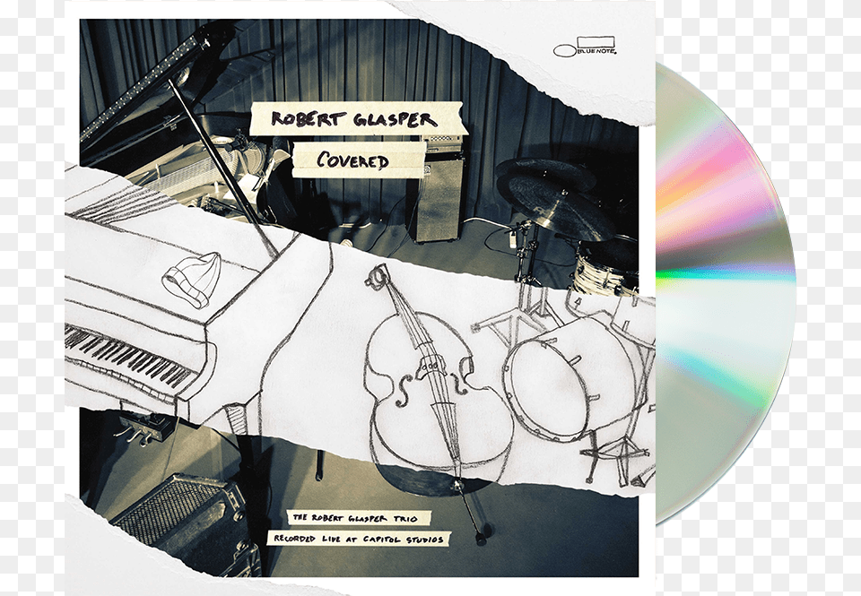 Double Tap To Zoom Robert Glasper Covered The Robert Glasper Trio Recorded, Musical Instrument, Disk Png