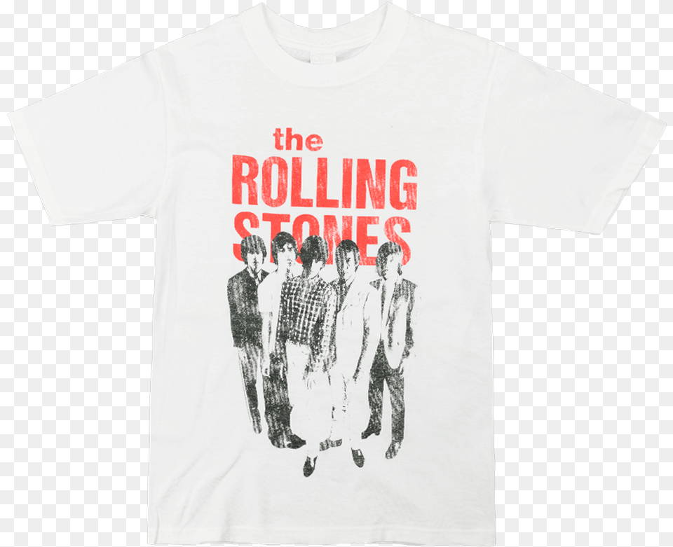 Double Tap To Zoom Rolling Stones Stand Up White T Shirt, Clothing, T-shirt, Person, Adult Png