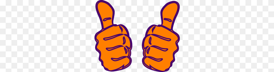 Double Thumbs Up Lighter Orange Clip Art, Body Part, Finger, Hand, Person Png Image