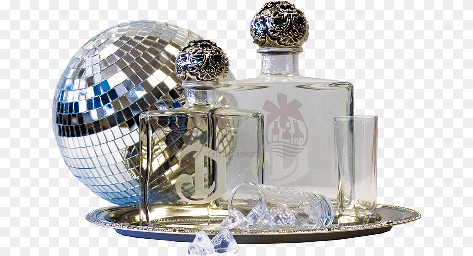 Double Trouble Tequila Gift Basket Deleon Gift Basket Perfume, Bottle, Cup, Cosmetics Free Png Download
