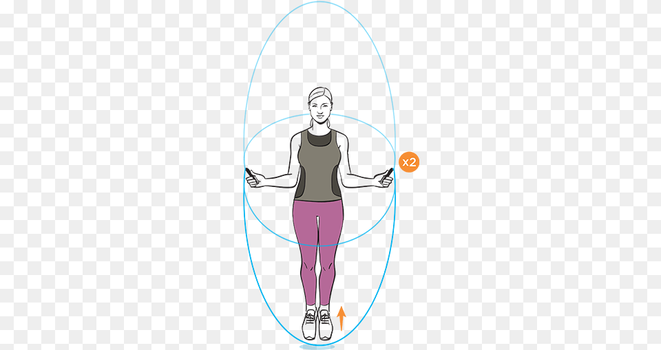 Double Unders Illustration, Adult, Person, Woman, Female Free Png