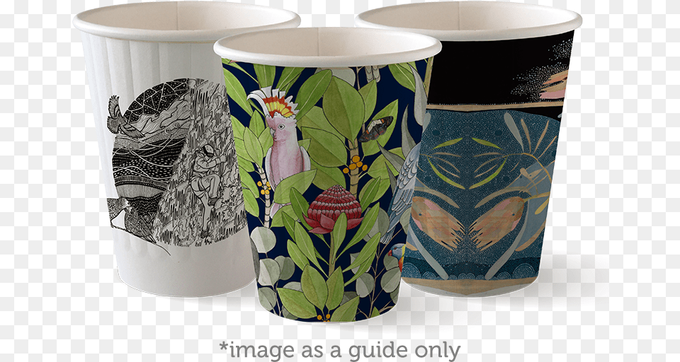 Double Wall Biocup Ceramic, Pottery, Jar, Animal, Bird Png Image