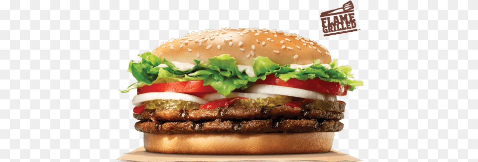 Double Whopper Burger King Full Size Double Whopper, Food Free Png Download