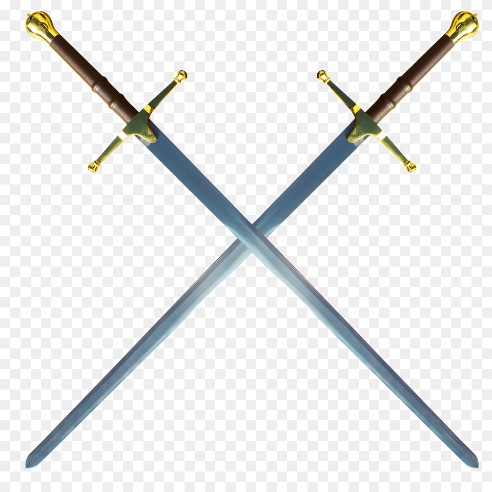 Double William Wallace Sword, Weapon, Blade, Dagger, Knife Free Png Download