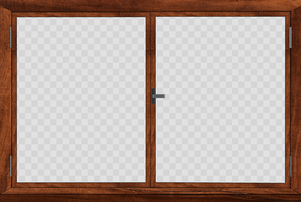 Double Window Closed, Door, Sliding Door, Furniture, Cabinet Free Png