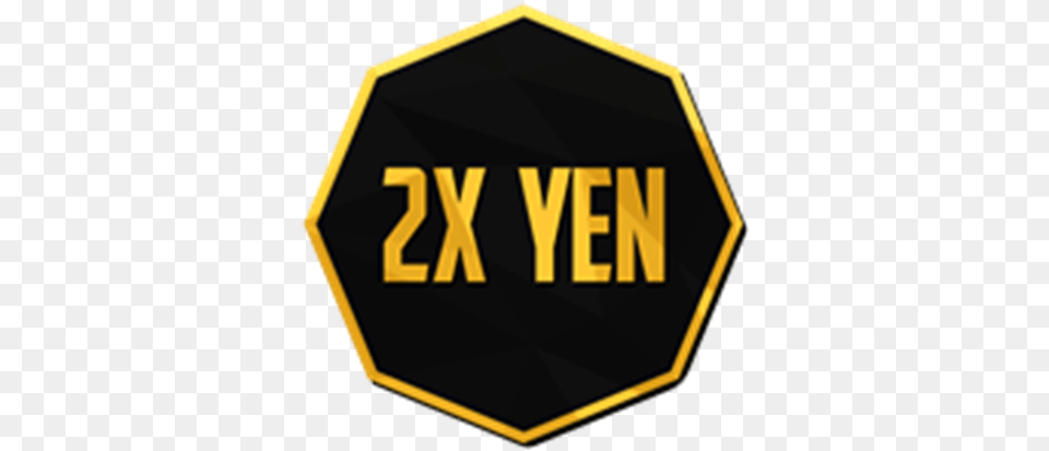 Double Yen Roblox Enthusiast Network, Sign, Symbol, Road Sign, Logo Png Image