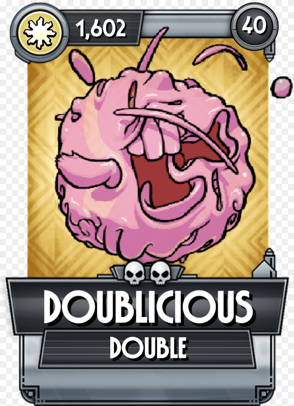 Doublicious Resonant Evil Big Band, Advertisement, Ice Cream, Graphics, Food Free Png