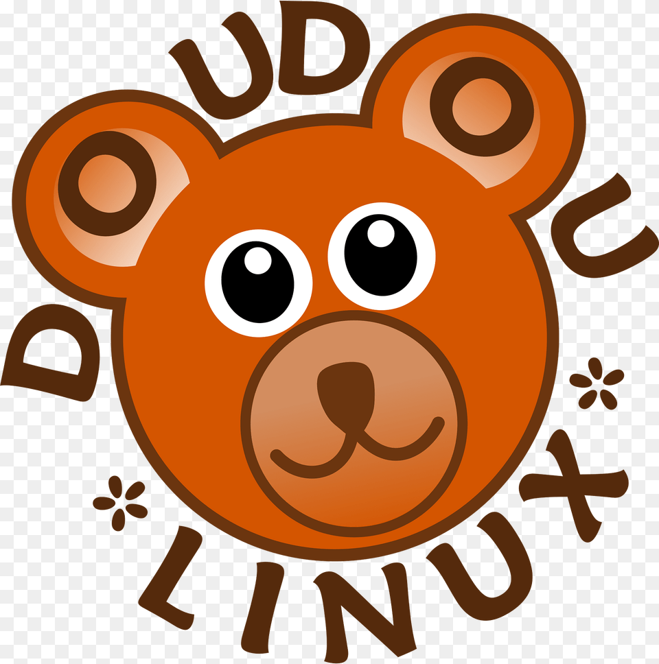Doudoulinux Logo Operating System Fun And Accessible For Kids From 2 To 12 Years Old Clipart, Snout, Dynamite, Weapon, Animal Free Png Download