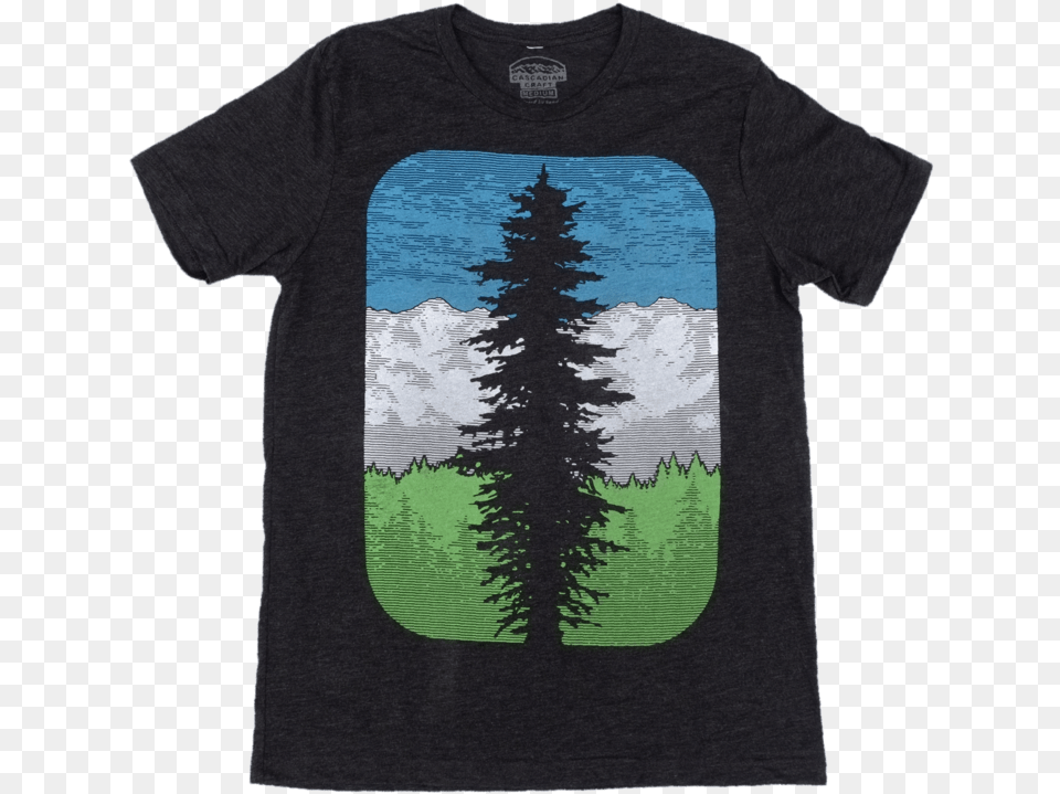 Doug Fir Unisex, Clothing, Plant, T-shirt, Tree Png
