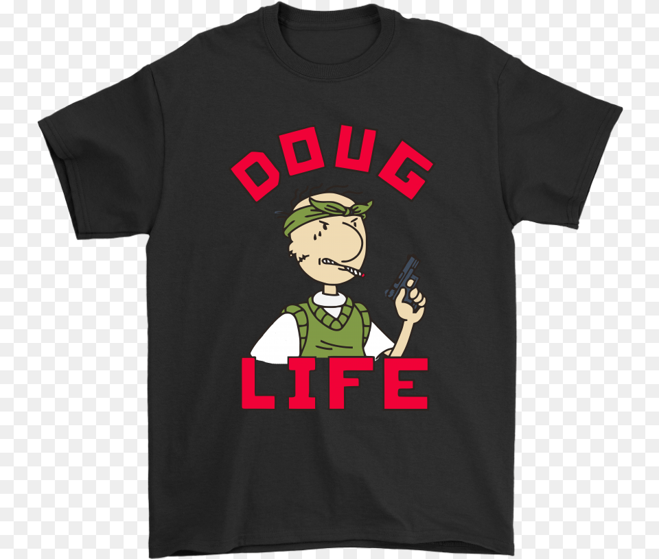 Doug Life Thug Life Doug Funnie Shirts Buffalo Bills Rick And Morty, Clothing, T-shirt, Baby, Face Png