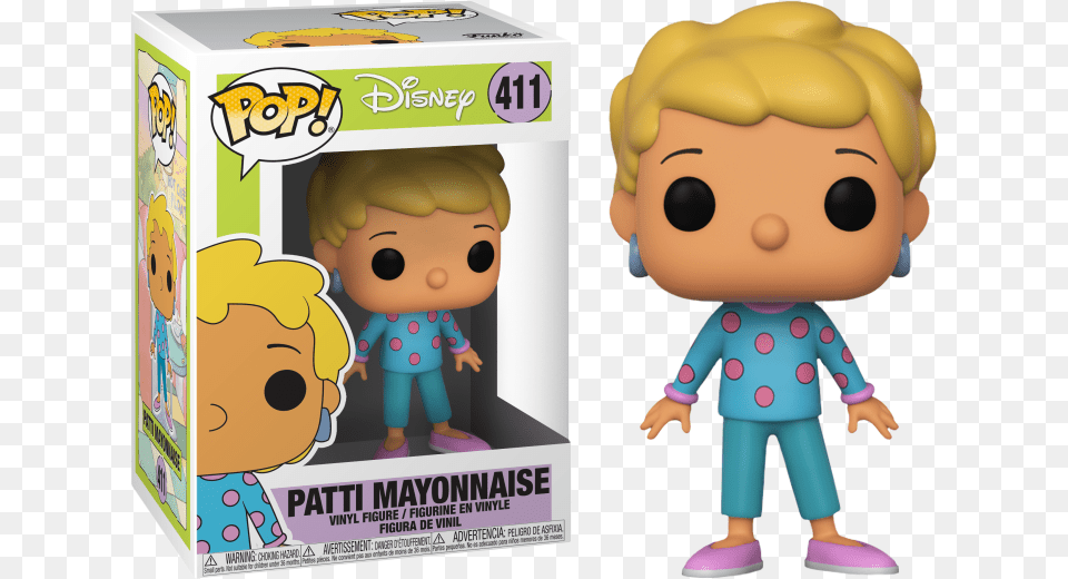 Doug Patti Mayonnaise Funko Pop, Doll, Toy, Baby, Person Free Png Download