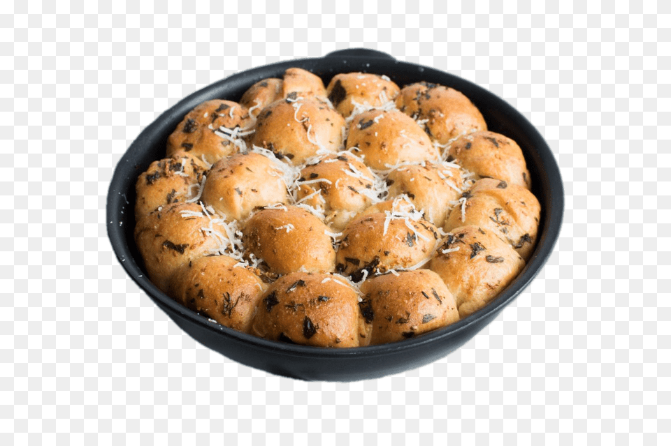 Dough Balls Topped With Cheese, Bread, Bun, Food, Food Presentation Png Image