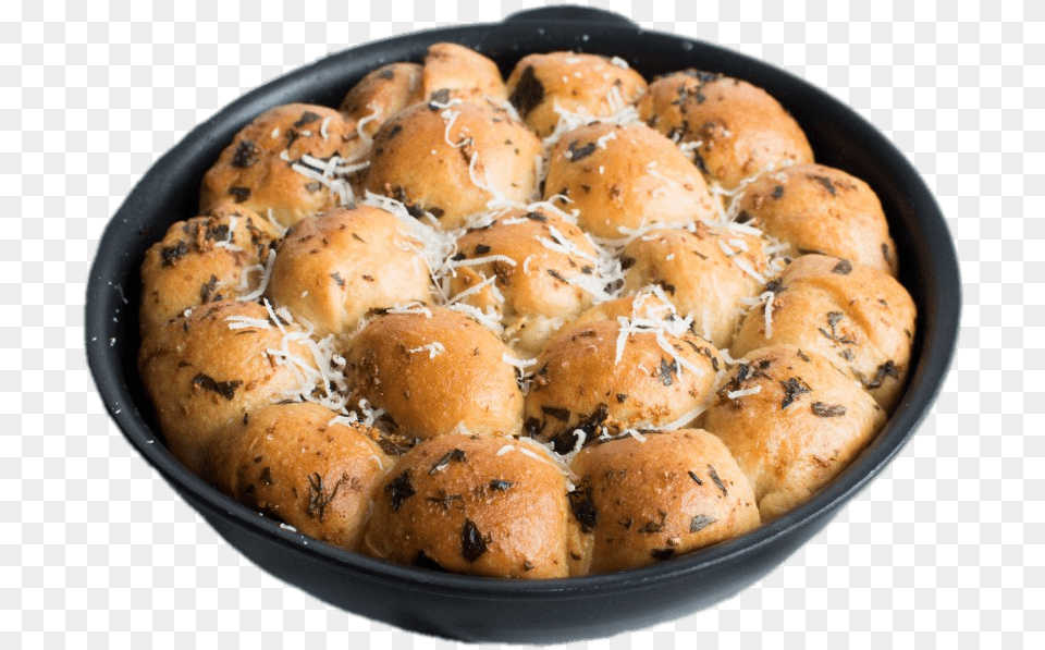 Dough Balls Topped With Cheese Dough Transparent, Bread, Bun, Food, Burger Png