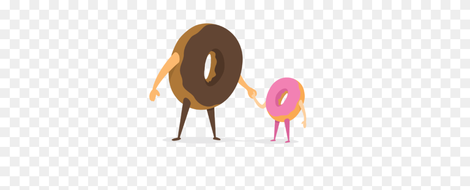Doughnut Clipart Dad, Baby, Person, Animal, Bird Free Png