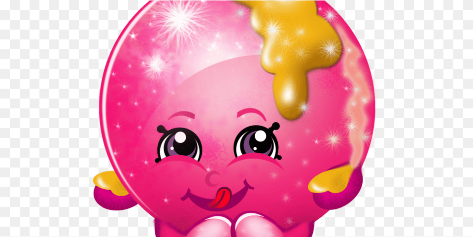 Doughnut Clipart Shopkins Characters Shopkins, Balloon, Food, Sweets Png Image