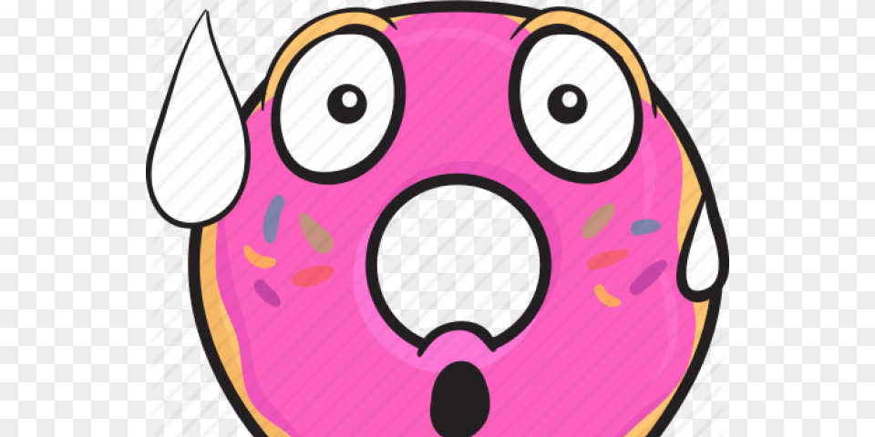 Doughnut Clipart Smiley Doughnut, Donut, Food, Sweets Png