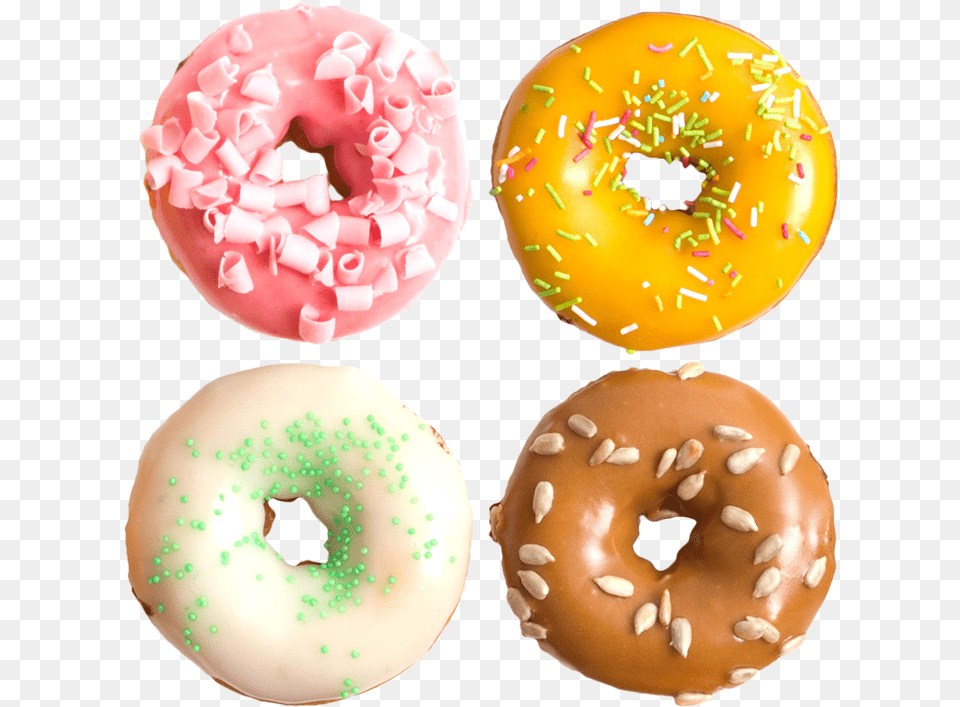 Doughnut Coffee Diet Drink Food Eating Food That Not Good For Teeth, Sweets, Bread, Fungus, Plant Png Image
