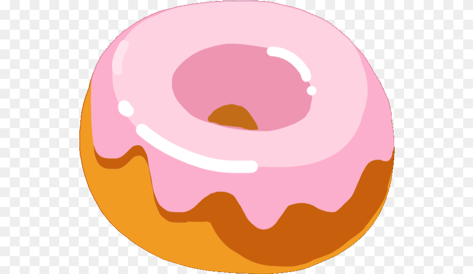 Doughnut Donut Clipart Gif Full Size Animated Donuts, Cream, Dessert, Food, Icing Png