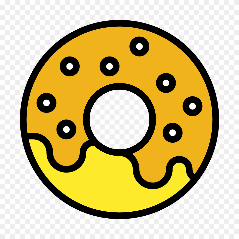 Doughnut Emoji Clipart, Machine, Spoke, Rotor, Coil Free Png Download