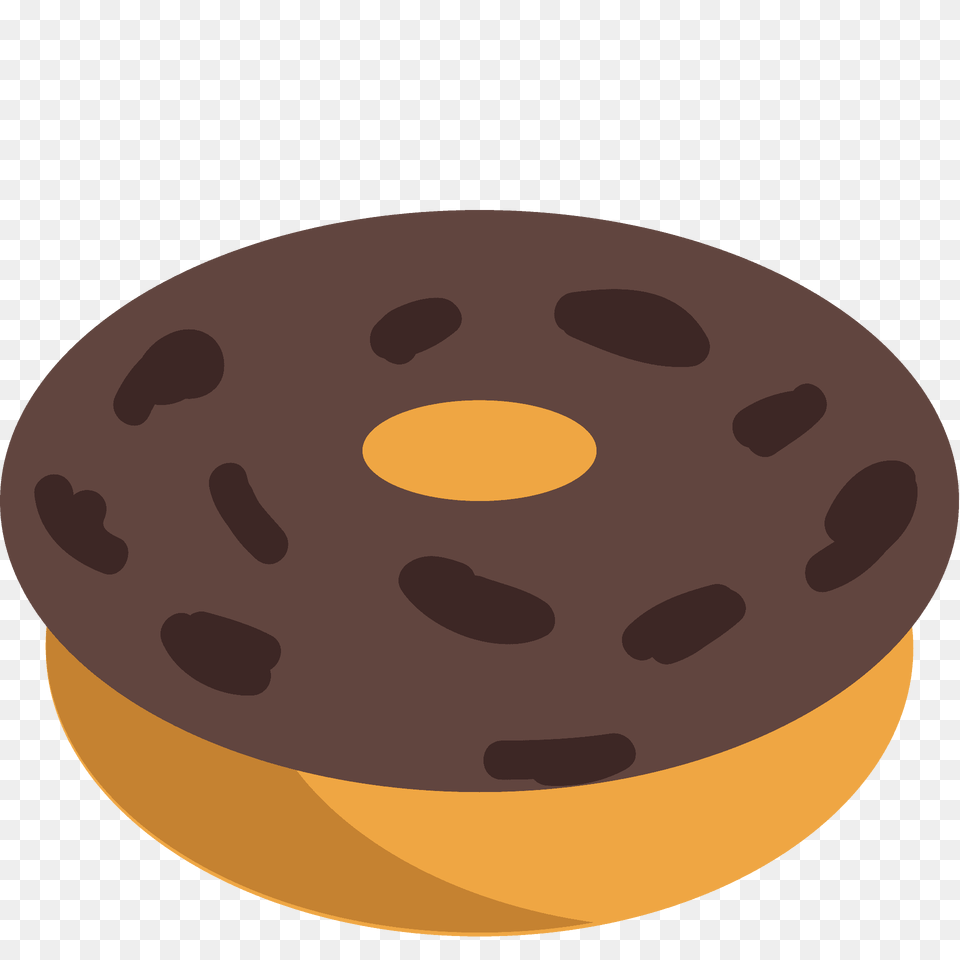 Doughnut Emoji Clipart, Donut, Food, Sweets, Disk Free Transparent Png